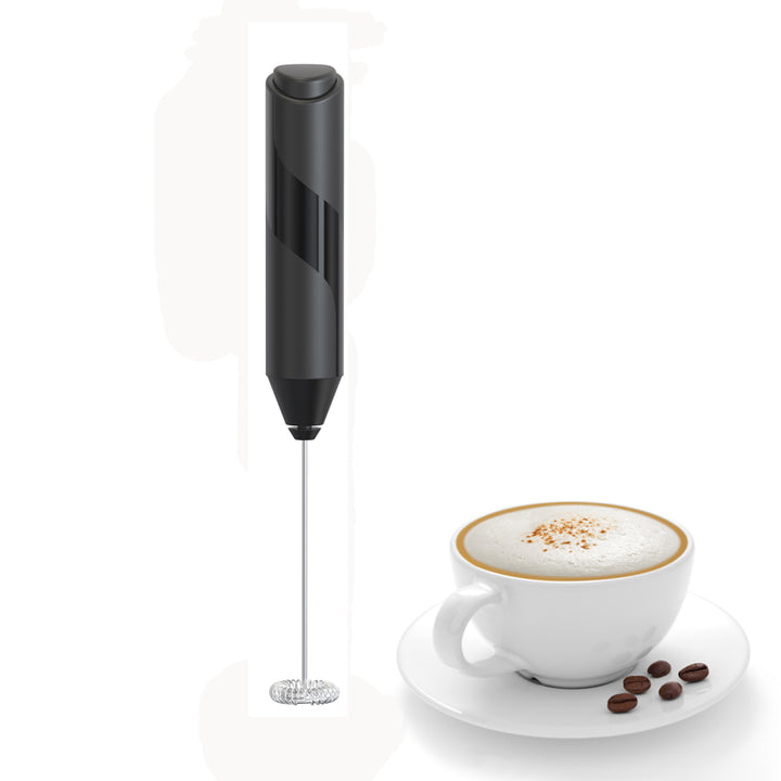  COKUNST Electric Milk Frother Handheld with Stainless Steel  Stand Battery Powered Foam Maker, Whisk Drink Mixer Mini Blender For  Coffee, Frappe, Latte, Matcha, Hot Chocolate: Home & Kitchen